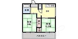 第二坂田ビル 2DKの間取図画像