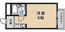 ダンディライオン御影 ワンルームの間取図画像
