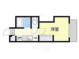 レオパレスル・コントワール 1Kの間取図画像