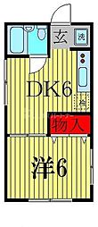 間取図画像 1DK