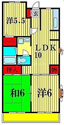 第11泉マンション 3LDKの間取図画像
