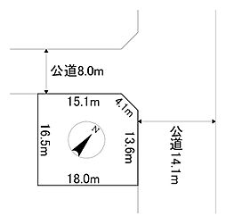 小泉438番　土地