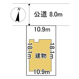 高栄東町2丁目153番 土地