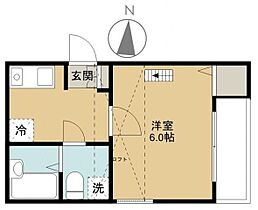 埼玉県所沢市寿町（賃貸アパート1K・1階・20.28㎡） その2