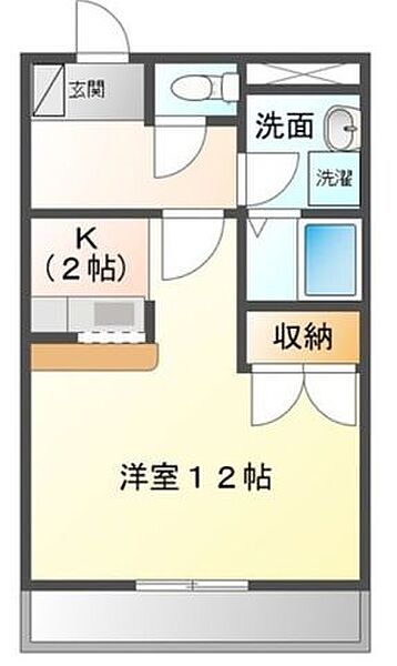 アメニティ冨士見 ｜埼玉県所沢市北所沢町(賃貸マンション1K・3階・33.00㎡)の写真 その2