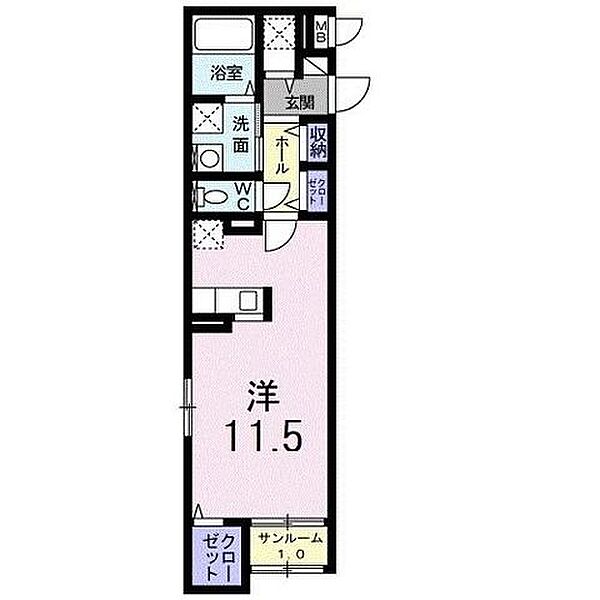 ルーチェ ｜埼玉県狭山市富士見１丁目(賃貸マンション1R・1階・35.70㎡)の写真 その2