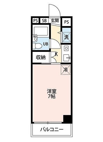 シャロン小手指 ｜埼玉県所沢市小手指町３丁目(賃貸マンション1K・1階・20.44㎡)の写真 その2