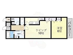 プリンスコート新高  ｜ 大阪府大阪市淀川区新高４丁目12番10号（賃貸マンション1LDK・4階・48.00㎡） その2