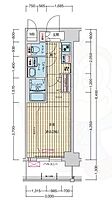 ララプレイス 大阪 ウエストゲート  ｜ 大阪府大阪市西淀川区姫里１丁目（賃貸マンション1K・6階・25.20㎡） その2