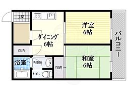 ピュアライフ歌島 6階