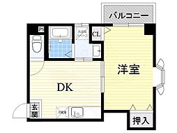 間取図画像 1DK
