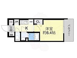 プレサンス塚本ミッドマーク 2階/-