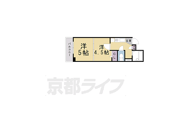 アルティスタ三条 305｜京都府京都市中京区壬生神明町(賃貸マンション1K・3階・23.70㎡)の写真 その2