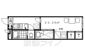 京都府京都市伏見区深草大亀谷安信町（賃貸アパート1K・1階・22.35㎡） その2