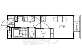 京都府京都市伏見区桃山町大島（賃貸マンション1K・4階・20.81㎡） その2