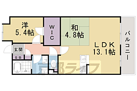 京都府京都市山科区東野片下リ町（賃貸マンション2LDK・1階・54.27㎡） その2