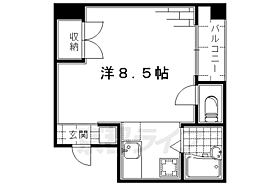 京都府京都市伏見区東大手町（賃貸マンション1R・2階・26.64㎡） その2