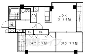 コンフォレスト三条 301 ｜ 京都府京都市中京区釜座町（三条通新町西入ル）（賃貸マンション2LDK・3階・60.36㎡） その2