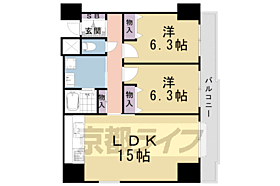 ノイディアール御池 402 ｜ 京都府京都市中京区御幸町御池上ル亀屋町（賃貸マンション2LDK・4階・67.31㎡） その2