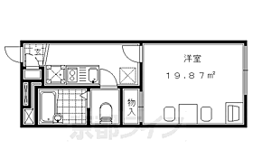 京都府京都市伏見区桃山町和泉（賃貸アパート1K・1階・19.87㎡） その2