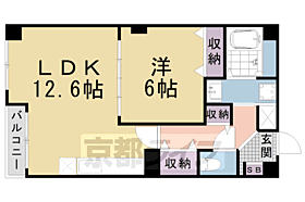 エヴァオンワード 202 ｜ 京都府京都市東山区鞘町通七条上ル下堀詰町（賃貸マンション1LDK・2階・47.03㎡） その2