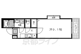 京都府京都市伏見区今町（賃貸マンション1K・2階・26.00㎡） その2