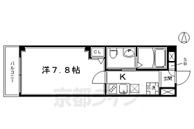 フラッティ京都十条 207 ｜ 京都府京都市南区東九条河辺町（賃貸マンション1K・2階・23.52㎡） その2