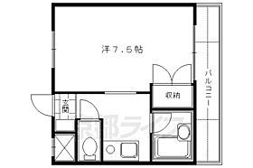 京都府京都市伏見区桃山町泰長老（賃貸マンション1K・1階・23.00㎡） その2