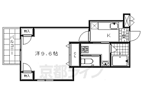 クリオジーテ七条 205 ｜ 京都府京都市下京区新町通正面下ル平野町（賃貸マンション1K・2階・28.35㎡） その2