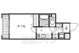 スワンズ京都セントラルシティ 202 ｜ 京都府京都市下京区大工町（七条通大宮東入）（賃貸マンション1K・2階・23.41㎡） その2