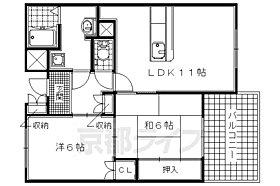 京都府京都市伏見区向島津田町（賃貸マンション2LDK・1階・50.58㎡） その2