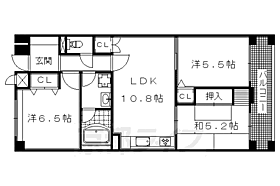 京都府京都市山科区東野片下リ町（賃貸マンション3LDK・9階・61.50㎡） その2