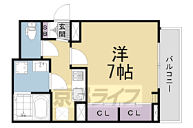 フィアクローバーII 201 ｜ 京都府京都市南区上鳥羽南中ノ坪町（賃貸アパート1K・2階・26.58㎡） その2