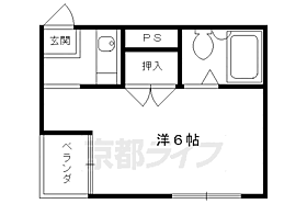 京都府京都市伏見区三栖町3丁目（賃貸マンション1K・4階・16.22㎡） その2