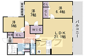 京都府京都市伏見区堀詰町（賃貸マンション3LDK・4階・87.60㎡） その2