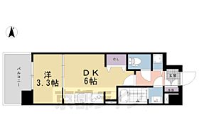 ＴＨＥ　ＧＡＲＮＥＴ　ＭＩＬＬＥＮＮＩＵＭ　ＫＹＯＴＯ　九条 704 ｜ 京都府京都市南区東九条西札辻町（賃貸マンション1DK・7階・25.60㎡） その2