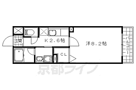 京都府京都市伏見区石田森東町（賃貸マンション1K・2階・27.17㎡） その2