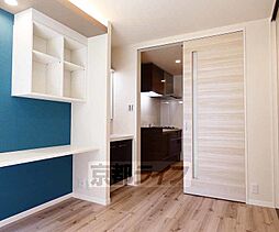 京阪本線 龍谷大前深草駅 徒歩10分の賃貸アパート 1階1Kのリビング/ダイニング