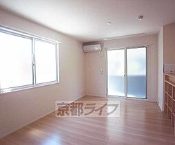 JR山陰本線 嵯峨嵐山駅 徒歩7分の賃貸アパート 1階2LDKのリビング/ダイニング