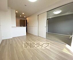 JR東海道・山陽本線 長岡京駅 徒歩35分の賃貸アパート 3階1LDKのリビング/ダイニング