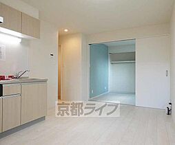 近鉄京都線 伏見駅 徒歩6分の賃貸アパート 1階1LDKのリビング/ダイニング