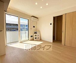 阪急嵐山線 松尾大社駅 徒歩14分の賃貸アパート 1階2LDKのリビング/ダイニング