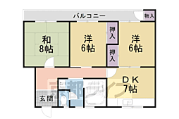 京都地下鉄東西線 石田駅 徒歩13分 2階/-