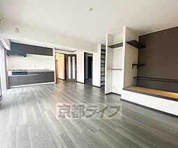 JR東海道・山陽本線 長岡京駅 徒歩13分の賃貸マンション 3階2LDKのリビング/ダイニング