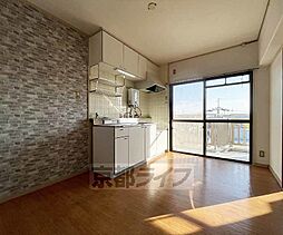 阪急京都本線 洛西口駅 徒歩5分の賃貸マンション 4階3DKのリビング/ダイニング