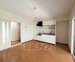 阪急京都本線 長岡天神駅 徒歩15分の賃貸マンション 1階2LDKのリビング/ダイニング