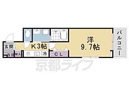 間取図画像 1K