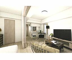 プレサンス十条凛華 724 7階1LDKのリビング/ダイニング