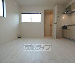 JR山陰本線 花園駅 徒歩2分の賃貸アパート 1階1LDKのリビング/ダイニング