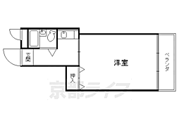 センチュリー21 3階1Kの間取り
